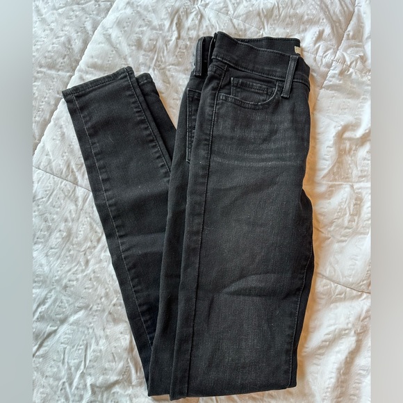 Levi’s 710 Super Skinny Black Wash Jeans - size 26 - Picture 1 of 5